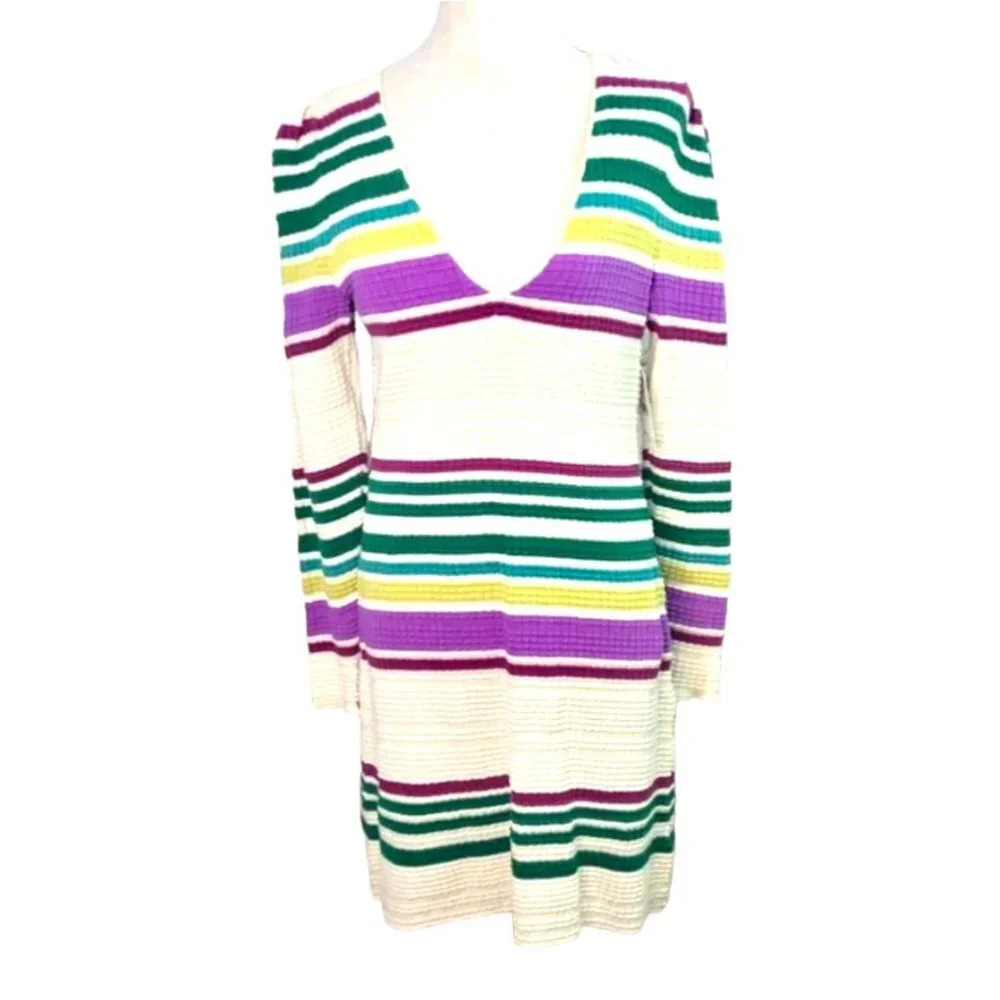 NWT Free People Gidget Knit Sweater‎ Dress in Ivory - Picture 2 of 8